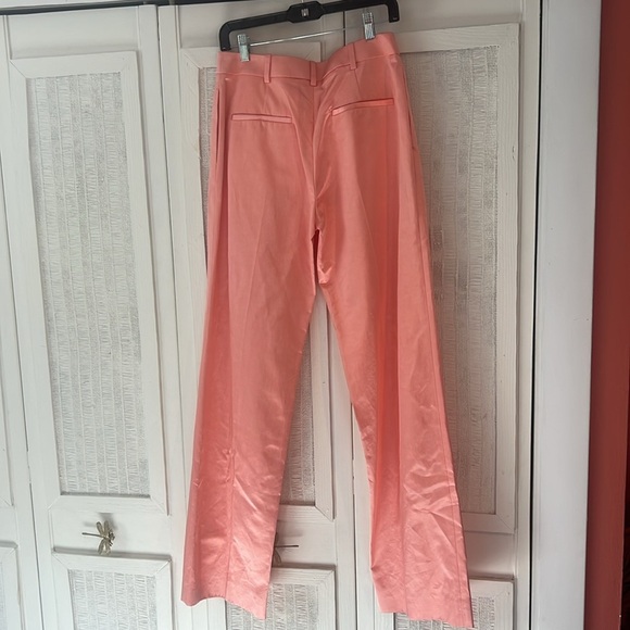 Del Core Pants Woman peach satin pant size 42 NWT - Picture 11 of 11